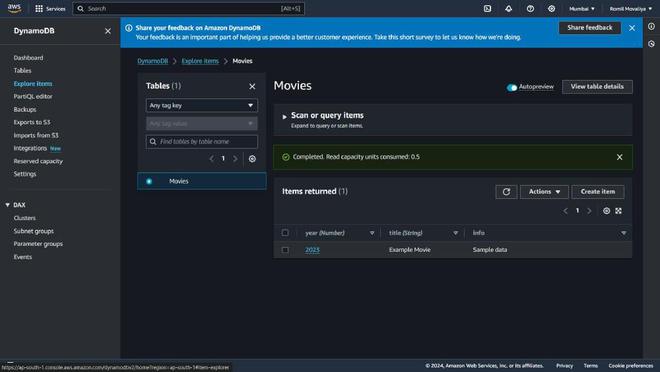 DynamoDB Dynamo: AWS CLI Commands for NoSQL Database - GeeksforGeeks