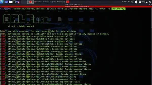 CRLFuzz - A Linux Tool To Scan CRLF Vulnerability Written in Go ...