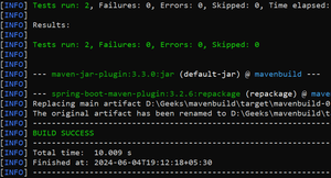 Maven - Build & Test Project - GeeksforGeeks