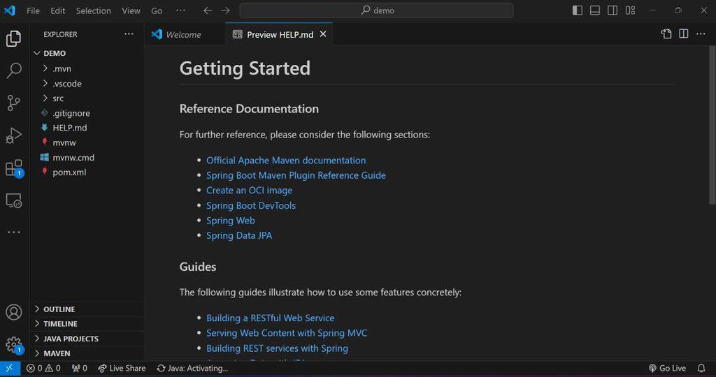 How to Create and Setup Spring Boot Project in VSCode? - GeeksforGeeks