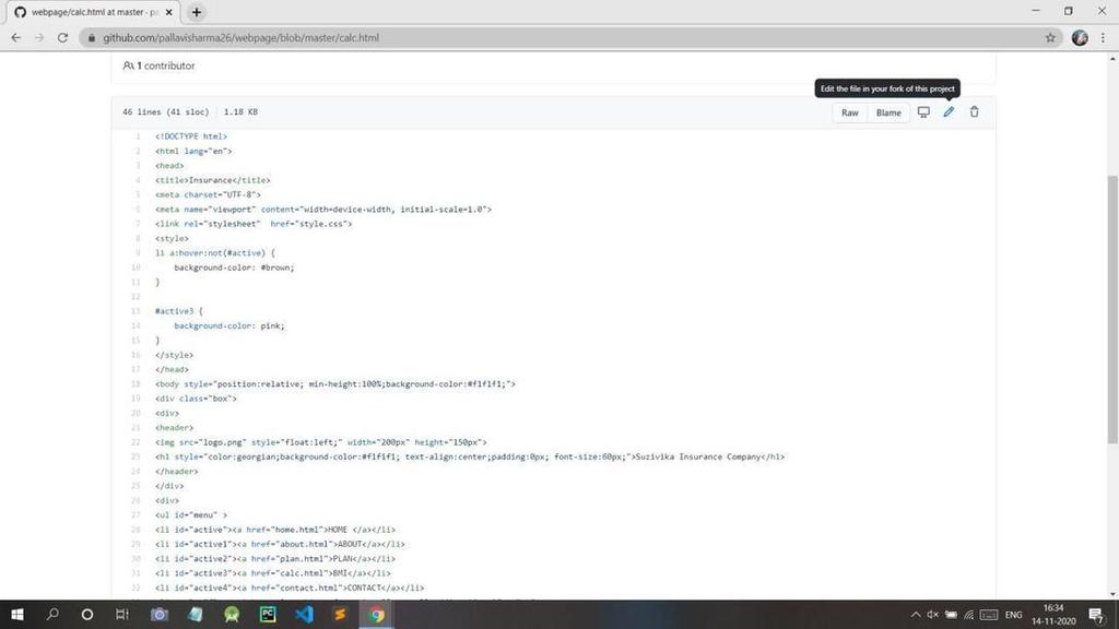 How to Create Pull Request on GitHub Without Using any IDE? - GeeksforGeeks