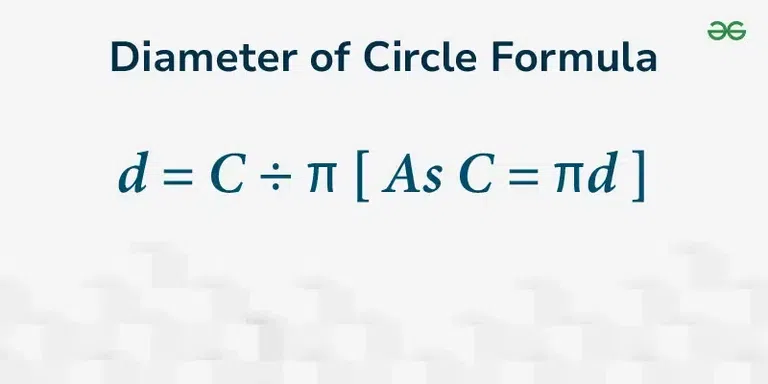 Diameter Of A Circle GeeksforGeeks Diameter Of A Circle GeeksforGeeks