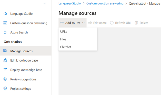 Chatbot using Azure Language Service - GeeksforGeeks