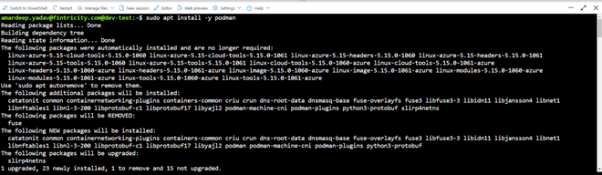 How to Install Podman in Ubuntu ? - GeeksforGeeks