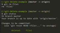 How to Delete a File From a Git Repository? - GeeksforGeeks