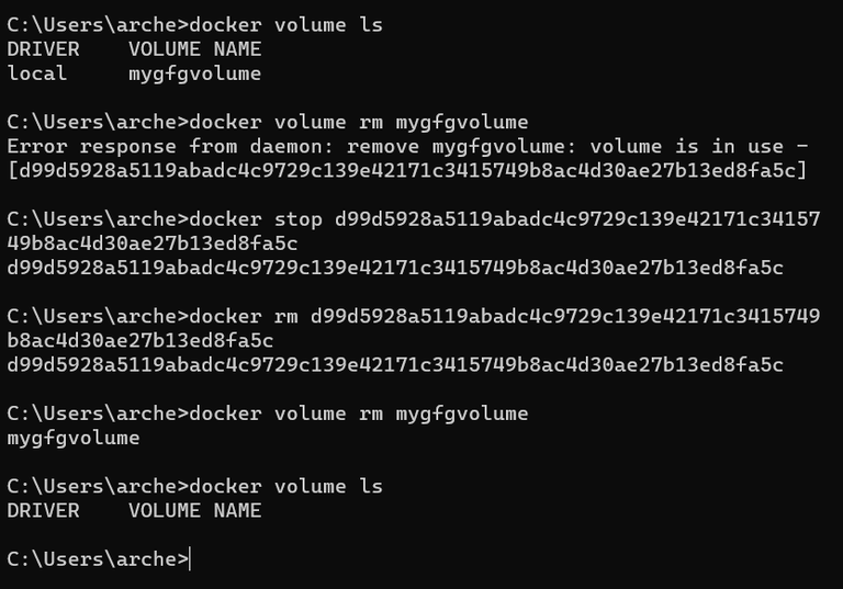 How to Remove Docker Volumes - GeeksforGeeks