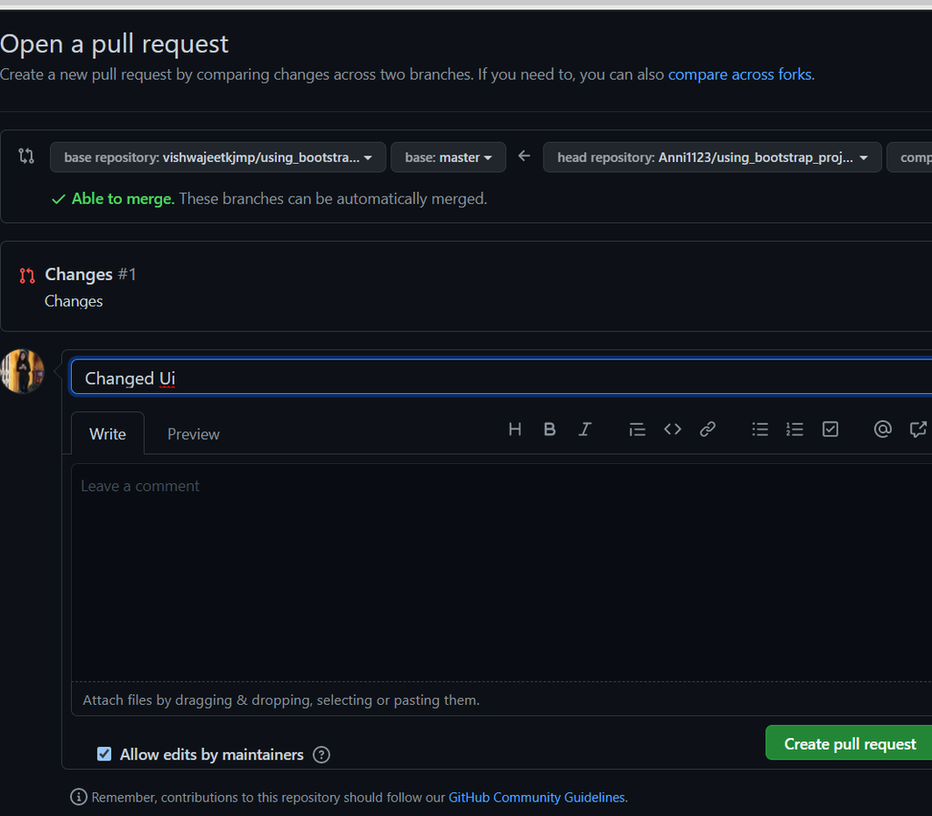 Create a Pull Request on GitHub using Pycharm - GeeksforGeeks
