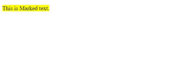Tag Mark Example 10 Rare HTML Tags that Nobody Ever Uses - GeeksforGeeks