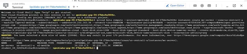Google Cloud Platform - Setting Up a Game Server - GeeksforGeeks
