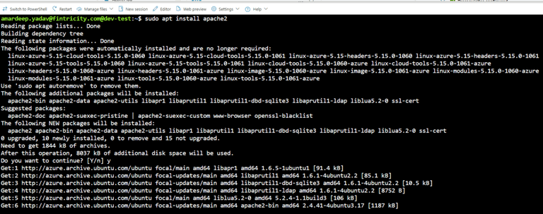 Installation of Apache Web Server on Linux - GeeksforGeeks