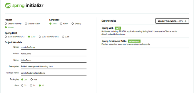 Publish Message to Kafka Using Java - GeeksforGeeks