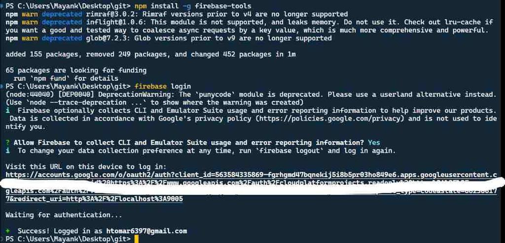 Setting up Firebase Hosting in your project - GeeksforGeeks