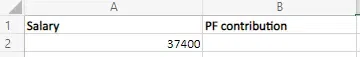 Calculate Percentage in Excel