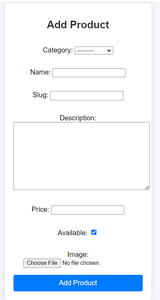 E-commerce Website using Tailwind and React using Django - GeeksforGeeks