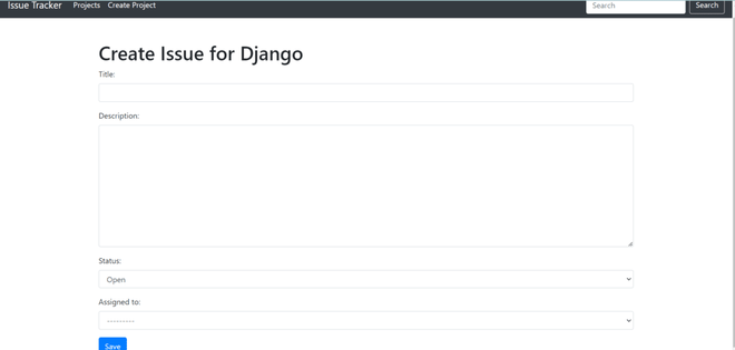 Building an Issue Tracker with Django - GeeksforGeeks