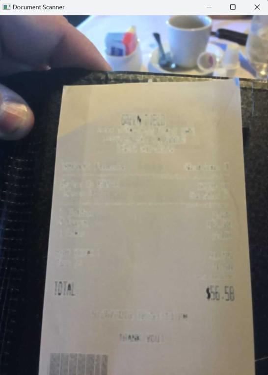 Decoding Bills Detecting bills by using OpenCV - GeeksforGeeks