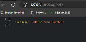 Building APIs using FastAPI with Django - GeeksforGeeks