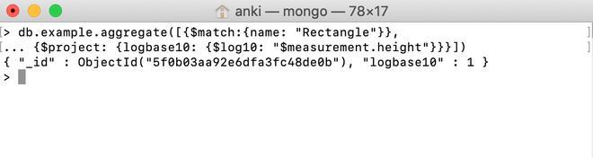 Using-$log10-operator-in-the-embedded-document