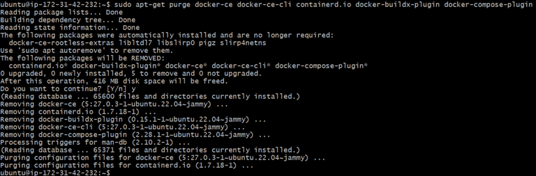 How to Uninstall Docker From Ubuntu ? - GeeksforGeeks