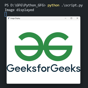How can we display an image in a child process in Python - GeeksforGeeks