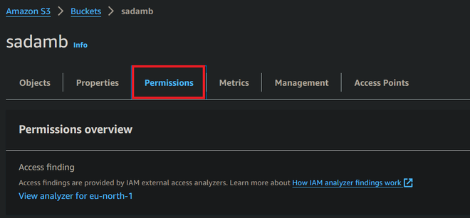 Adding a Bucket Policy by using the Amazon S3 Console - GeeksforGeeks