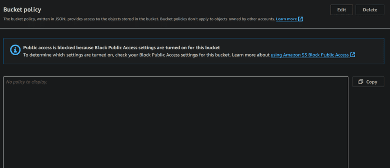 Adding a Bucket Policy by using the Amazon S3 Console - GeeksforGeeks