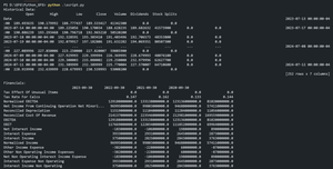 How to Use yfinance API with Python - GeeksforGeeks