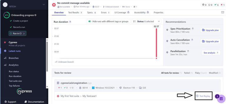 Screenshots and Videos in Cypress - GeeksforGeeks
