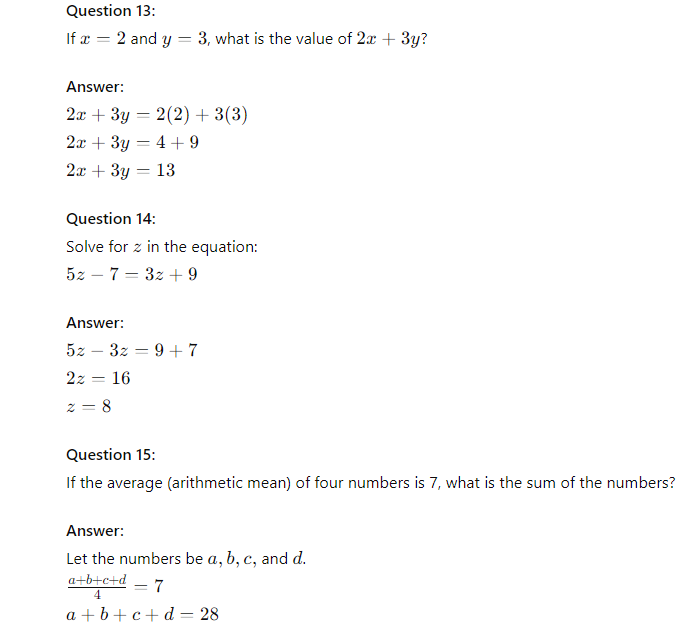 Full Length Sat Practice Printable