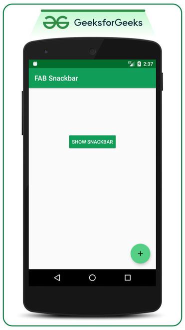 How To Avoid Snackbar Overlap Floating Action Button in Android ...