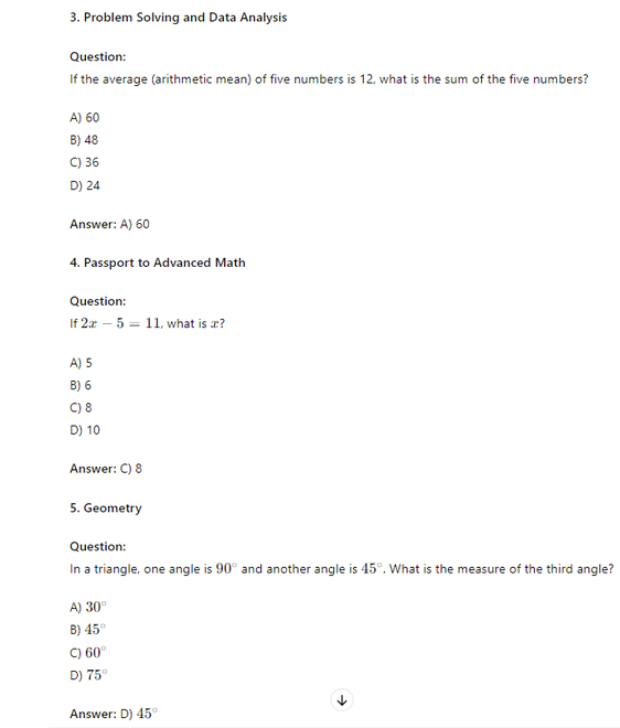 SAT Practice Test: Download Full-Length Test FREE-10 - GeeksforGeeks