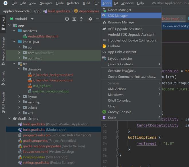 How to Build a Weather App in Android? - GeeksforGeeks