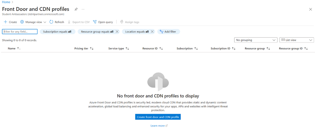 Azure Front Door for Global Web Acceleration - GeeksforGeeks