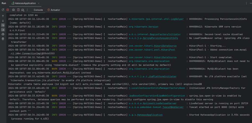 Spring Boot – Building REST APIs with HATEOAS - GeeksforGeeks