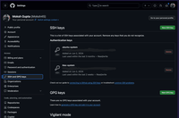 GitHub SSH Key - GeeksforGeeks
