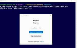 Login Using The Git Terminal - GeeksforGeeks
