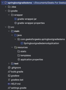 Spring Boot – Setting Up a Spring Boot Project with Gradle - GeeksforGeeks