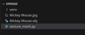Adding Texture to a Mesh in Python Open3d - GeeksforGeeks