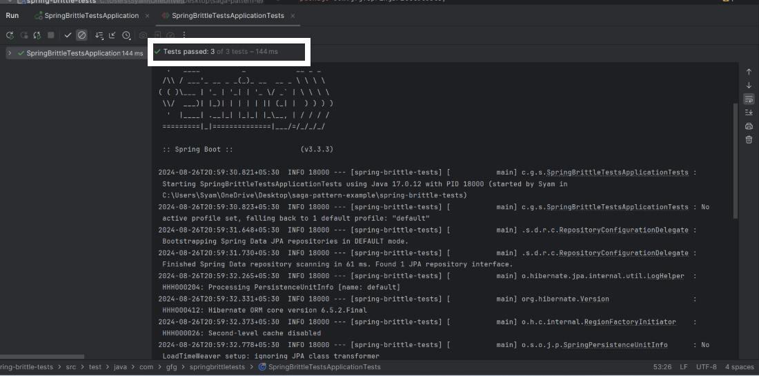 Test Cases passed