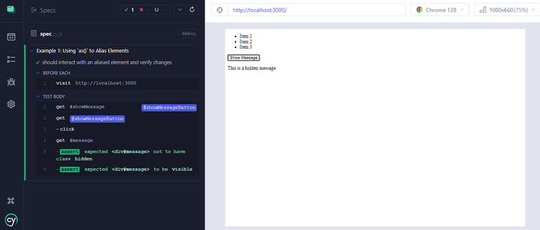 Cypress - as() Method - GeeksforGeeks