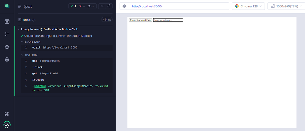 Cypress - focused() Method - GeeksforGeeks
