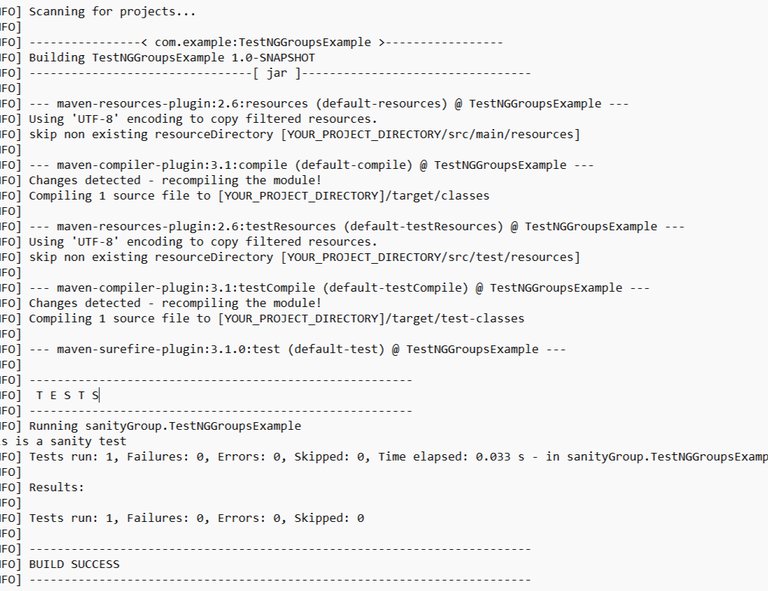 How to Run Specific TestNG Test Group via Maven? - GeeksforGeeks