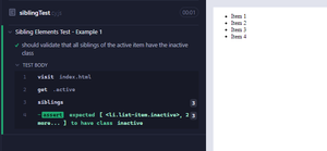 Cypress - siblings() Method - GeeksforGeeks