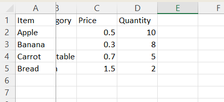 How to Freeze the Top Row and the First Column Using XlsxWriter ...