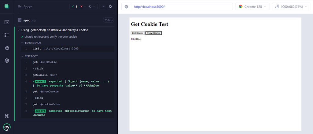 Cypress - getCookie() Method - GeeksforGeeks