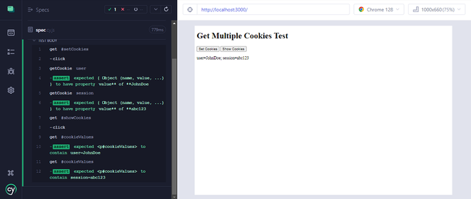Cypress - getCookie() Method - GeeksforGeeks