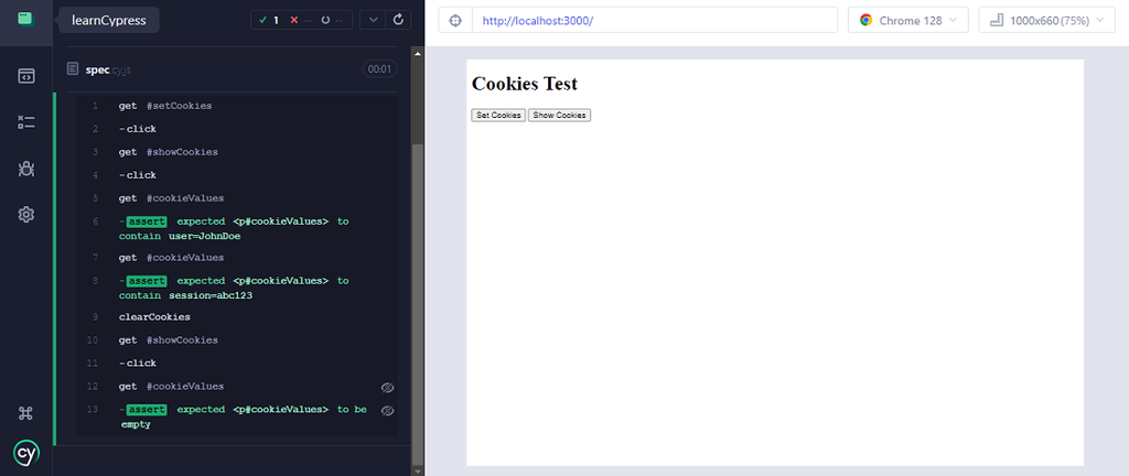 Cypress - clearCookies() Method - GeeksforGeeks