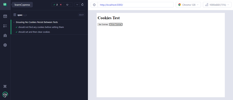 Cypress - clearCookies() Method - GeeksforGeeks