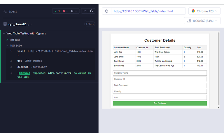 Cypress - closest() Method - GeeksforGeeks