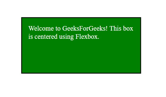 How to Create a Box with HTML and CSS? - GeeksforGeeks